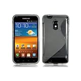 S&S White / Clear Flexible TPU S-Line Case for Galaxy S II Epic 4G Touch Sprint [S&S USA] Not compatible with AT&T i9100
