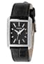 Fossil Women's FS4417 Black Leather Crystal Watch