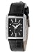 Fossil Women's Black Leather Crystal Watch #FS4417