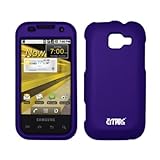 EMPIRE Purple Rubberized Snap-On Cover Case for Samsung Transform M920