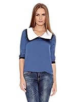 Titis Clothing Blusa Maxi Collar (Azul)