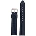 Watch Band Genuine Lizard Navy Blue Built-In Spring Bars 16 millimeter