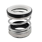 uxcell メカニカルシール　シャフトシール　ウォーターポンプ用　シングルシングルコイルスプリング