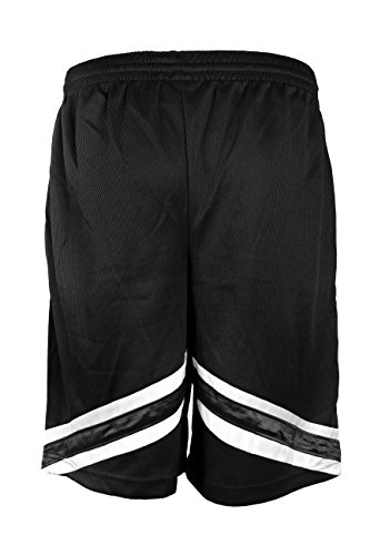 North 15 Men's Athletic Basketball Shorts with Side Pockets