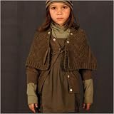 IKKS Adventure-Khaki Green Cape Sweater Set