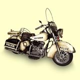 Harley 1976,41,5x15x28 cm Blechminiatur