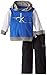 Calvin Klein Baby-Boys Infant Blue Gray Hoody with Pants