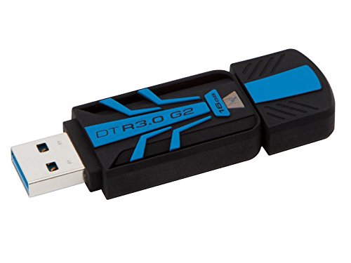 Kingston Digital 16GB USB 3.0 100MB/s Read 25MB/s Write DataTraveler (DTR30G2/16GB)