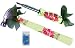 CuteTools! 13306 Home Essential Kit, Includes a Hammer, 4-in-1 Screwdriver and Assorted Fasteners, Pink Geranium