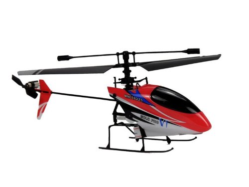 Imagen 4 de Nine Eagles 25046 Solo Pro - Helicóptero radio control en maleta de aluminio (4 canales, 2.4 GHz) [importado de Alemania]