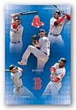 (24x36) Boston Red Sox 2011 Youkilis Gonzalez Buchholz Crawford Pedroia Sports Poster Print