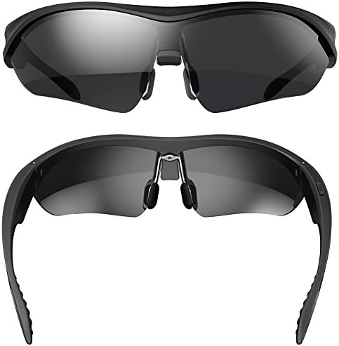 Uv400 Protection Glasses Sunglasses with Voice Control Music Enjoying Bluethooth Call Smart Glasses for Golf/driving/cycling/travelling/climbing Fashion Wireless Sunglasses for Men&women