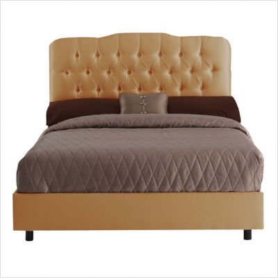 Tufted Arch Bed in Aztec Size: Queen