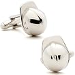 Silver Hard Hat Cufflinks Cuff Links