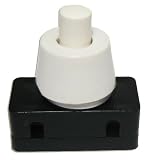 Druckschalter 1-polig EIN/AUS 250V/2A wei�