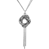 Bond Girl Algerian Love Knot Necklace