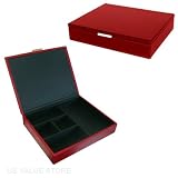 Jewelry Box, Store All Hard Top - Rouge