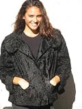 ELEGANT BLACK SWAKARA FUR JACKET sz14 #3141