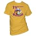 Impact Men's Jimi Hendrix Are You Experienced? T-Shirt, Mustard, Large