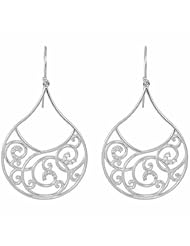 Sterling Silver Diamond Earrings - 0.25 Ct. -- LIFETIME WARRANTY
