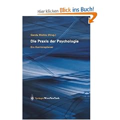 Die Praxis der Psychologie: Ein Karriereplaner