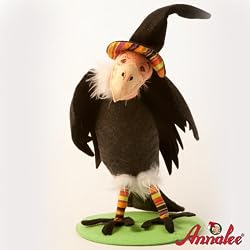 12" Vivian Vulture Witch By Annalee