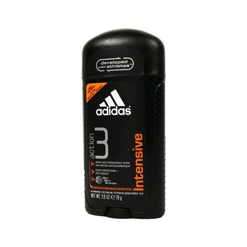 Adidas Action 3 Intensive Anti-Perspirant for Men, 2.8 Oz (ONE STICK)