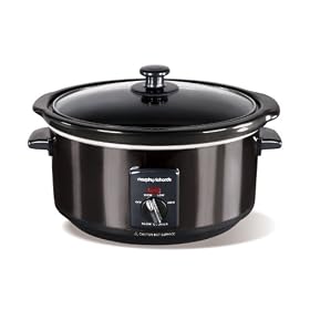 Morphy Richards Accents 48738 Slow Cooker 3.5 Litre, Black