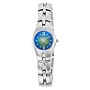 Armitron Women's 752453BLU NOW Silver-Tone Teal Degrade Dial Dress Watch