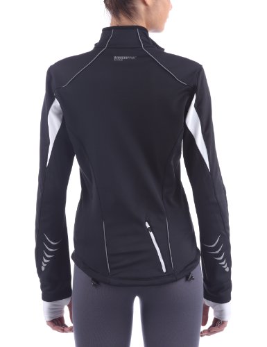 Gore Bike Wear Women's Contest SO Jacket - Black/ White, Size 42 (X-Large)
