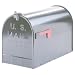 Solar ST200000 Group Jumbo Size Steel Rural Mailbox, Gray