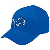 Reebok Detroit Lions Blue Brushed Basic Logo Adjustable Hat