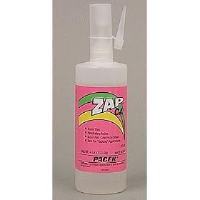 Zap CA Glue,4oz from Pacer Boat Parts