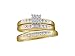 Stunning 3 Pc. Diamond Wedding Set For Him and Her