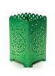 Fiesta Green Metal Candle Lantern