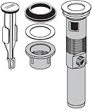 American Standard M952410-0020A Drain Plastic Assembly, Chrome