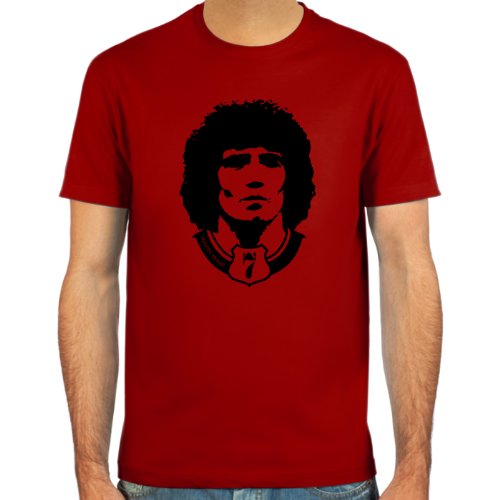 T-Shirt Kevin Keegan ::: Farbauswahl: skyblue, sand, weiß oder deepred ::: Größen: S-XL ::: Fußball-Kult