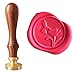 Vintage Bird On Rose Flower Custom Picture Logo Wedding Invitation Wax Seal Sealing Stamp Rosewood Handle Set Kit