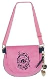 Juicy Couture Live for Sugar Pink Terrycloth Crossbody Handbag
