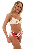 SeXy Bikini Swimsuit Floral Diva S M 8