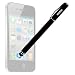 mumbi Stylus Pen - Eingabestift + Kugelschreiber für iPad, iPhone, iPod, Galaxy Tab, Galaxy S2 S3 etc. + EXTRA Ersatzmine