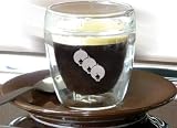 Produkt-Bild: Exklusive doppelwandige Espressotassen aus Glas, 6 St&uuml;ck