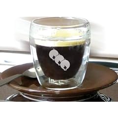 Exklusive doppelwandige Espressotassen aus Glas, 6 St�ck