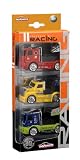 Majorette  - Vehicule miniature - 208438 00 - Racing Truck 3 pieces set
