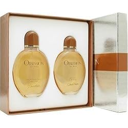 Obsession by Calvin Klein for Men, Set (Eau De Toilette Spray 4 Ounce, After Shave 4 Ounce)