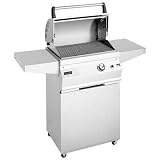 Deluxe Stand Alone Gas Grill Infrared Burner Options: NONE (All Cast Stainless Steel)