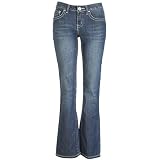 Firefly Lace Cross Back Pockets Jeans