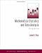 Mathematical Statistics and Data Analysis (with CD Data Sets) (Duxbury Advanced)