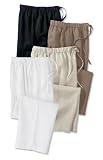 Shoreline Linen Cropped Pants