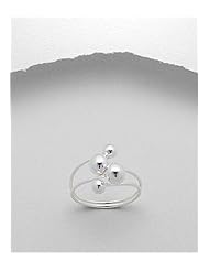 Ball Ring In 92.5 Sterling Silver